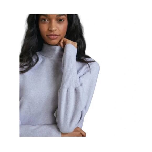 Anthropologie Maeve Laney Mock Neck Long Sleeve Cottagecore Sweater Women Small - Picture 2 of 11